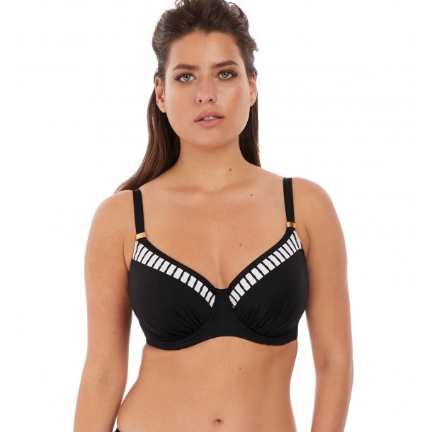 Fantasie San Remo Black & White fuldskåls bikini-top
